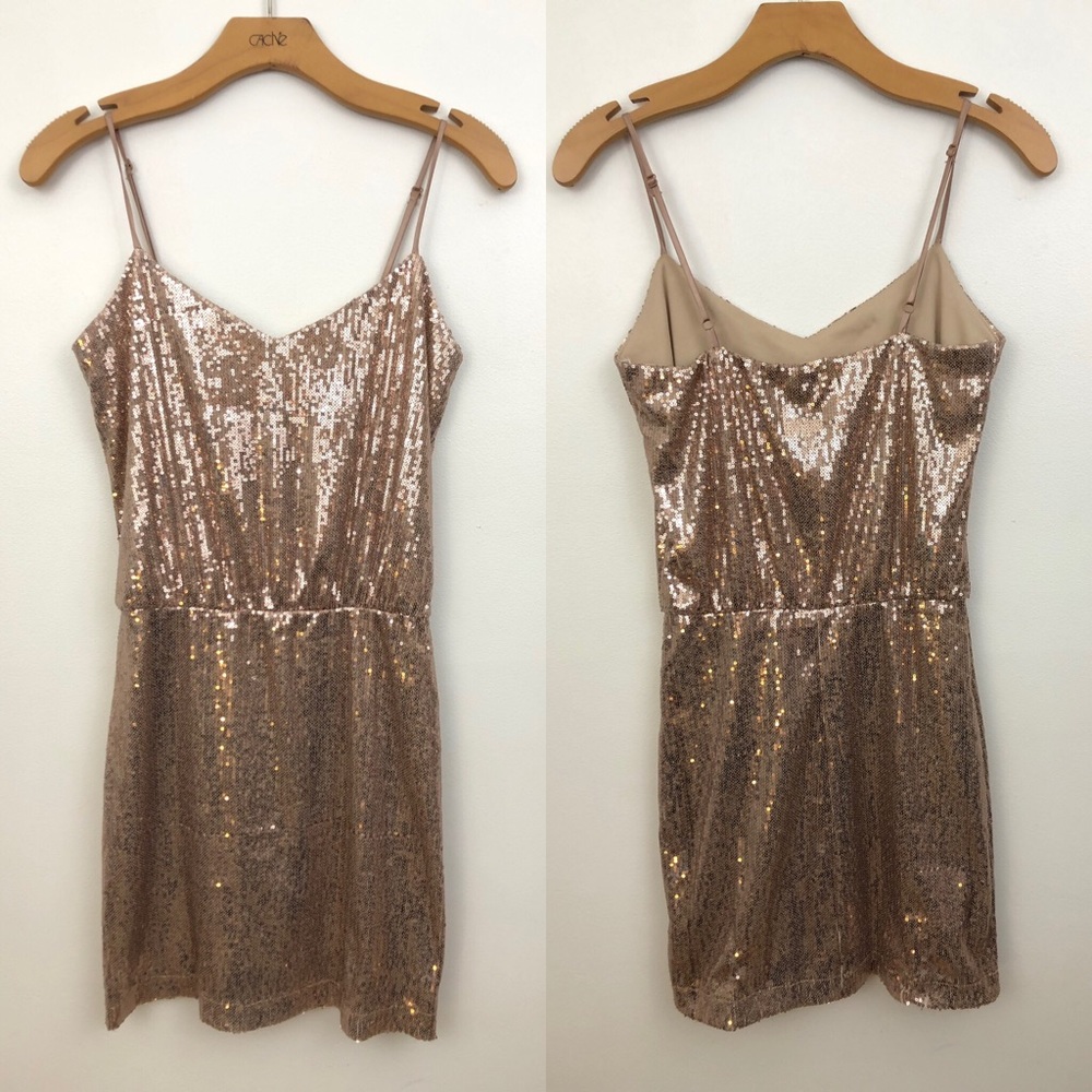B. Darlin Sequin Mini Dress